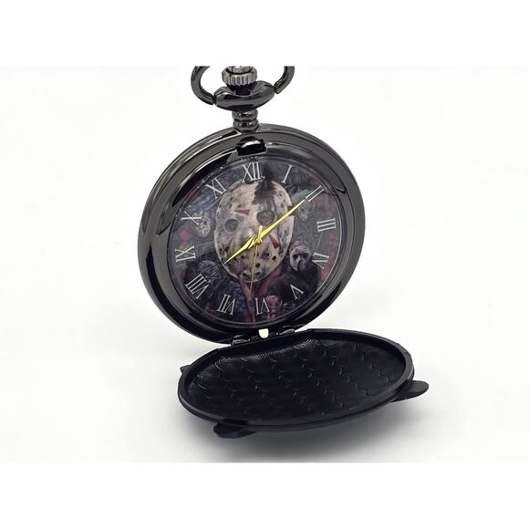 Jason Horror Pocket Watch - Classic Movie Memorabilia, Unique Collector's Item - Picture 3 of 11